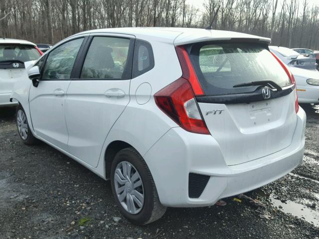 JHMGK5H53HS021803 - 2017 HONDA FIT LX أبيض صورة 3