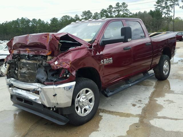 3C6UR5CL0GG368363 - 2016 RAM 2500 ST MAROON photo 2