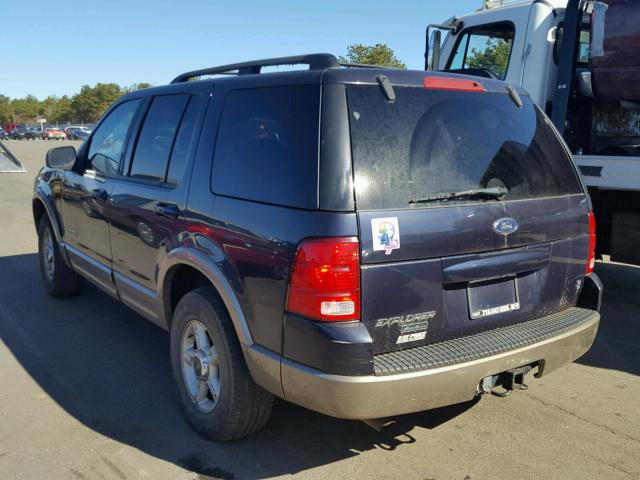 1FMZU74W02ZB92114 - 2002 FORD EXPLORER E BLACK photo 3