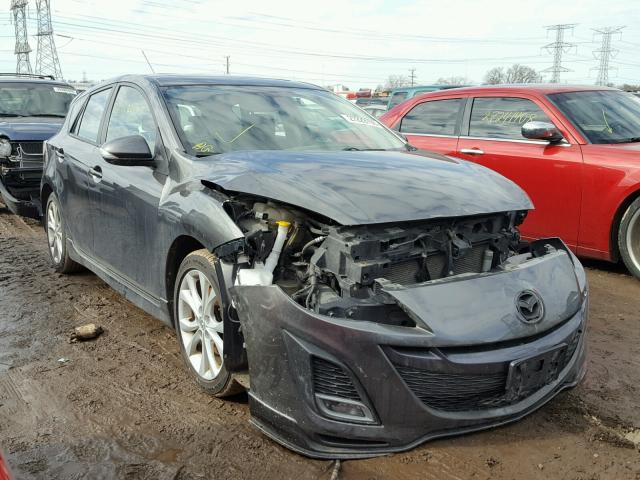 JM1BL1H50A1158257 - 2010 MAZDA 3 S GRAY photo 1