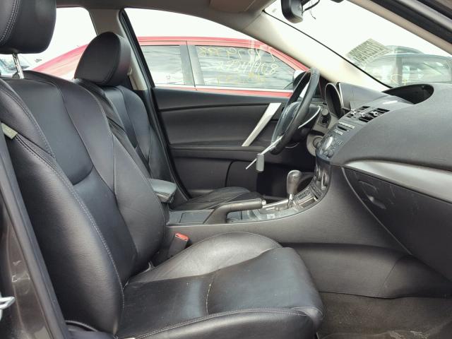 JM1BL1H50A1158257 - 2010 MAZDA 3 S GRAY photo 5