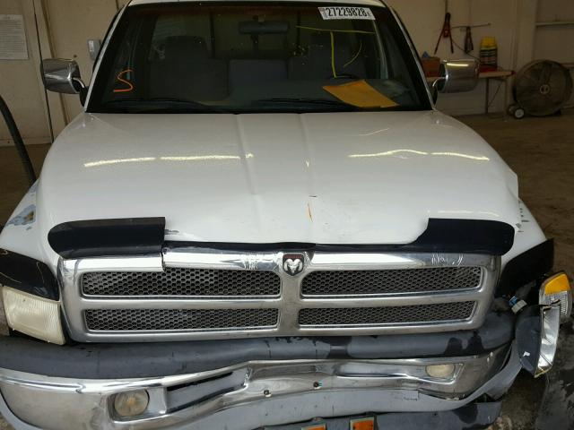 1B7HF16Y1VJ530788 - 1997 DODGE RAM 1500 WHITE photo 7