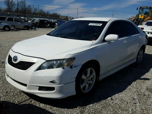 4T1BE46K39U822481 - 2009 TOYOTA CAMRY BASE WHITE photo 2