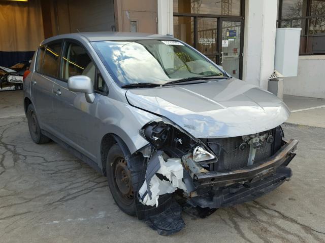 3N1BC13E87L366950 - 2007 NISSAN VERSA S GRAY photo 1