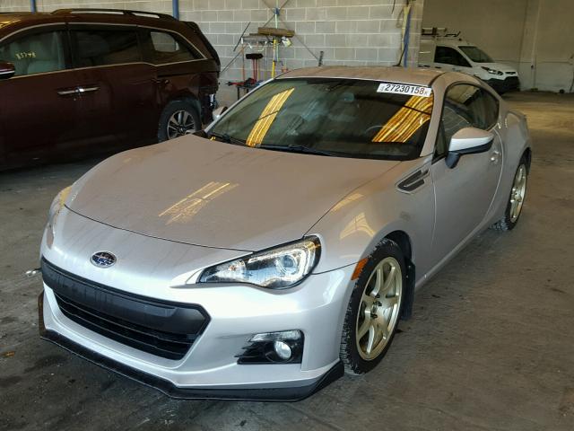 JF1ZCAC19E9601425 - 2014 SUBARU BRZ 2.0 LI SILVER photo 2