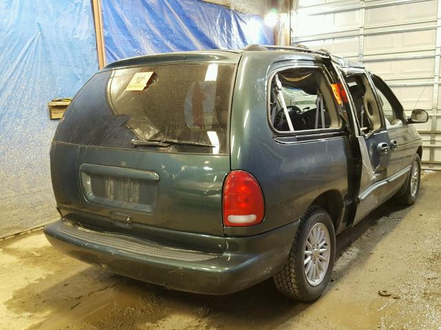 1C4GP44G5YB741477 - 2000 CHRYSLER TOWN & COU GREEN photo 4