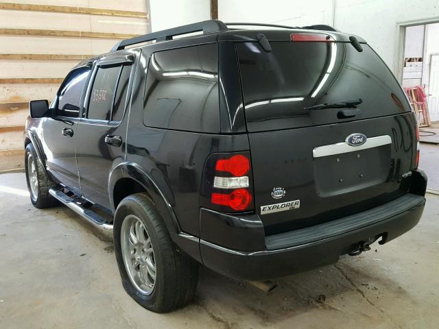 1FMEU7DE3AUA77959 - 2010 FORD EXPLORER X BLACK photo 3