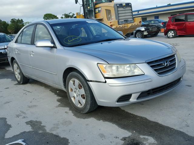 5NPET46C29H498983 - 2009 HYUNDAI SONATA GLS SILVER photo 1