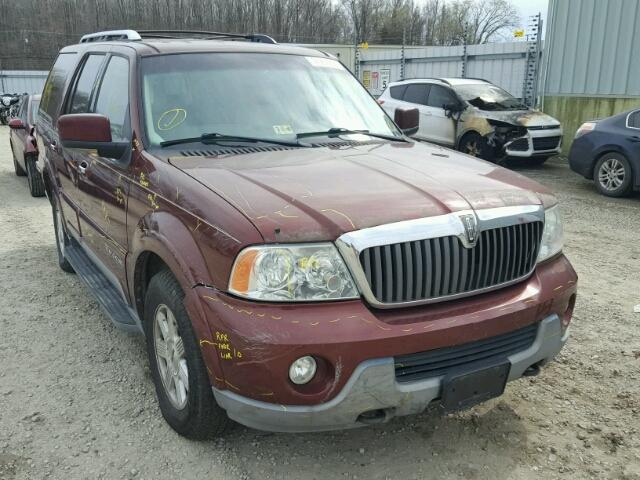 5LMFU28R33LJ15815 - 2003 LINCOLN NAVIGATOR MAROON photo 1