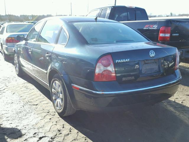 WVWPD63B41P276757 - 2001 VOLKSWAGEN PASSAT GLS GREEN photo 3