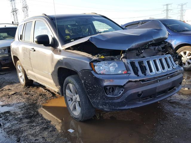 1C4NJCBA4GD628429 - 2016 JEEP COMPASS SP GRAY photo 1