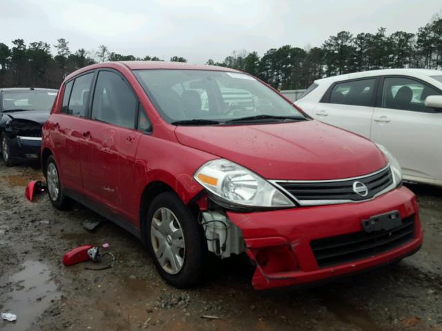 3N1BC1CP5CL372488 - 2012 NISSAN VERSA S RED photo 1