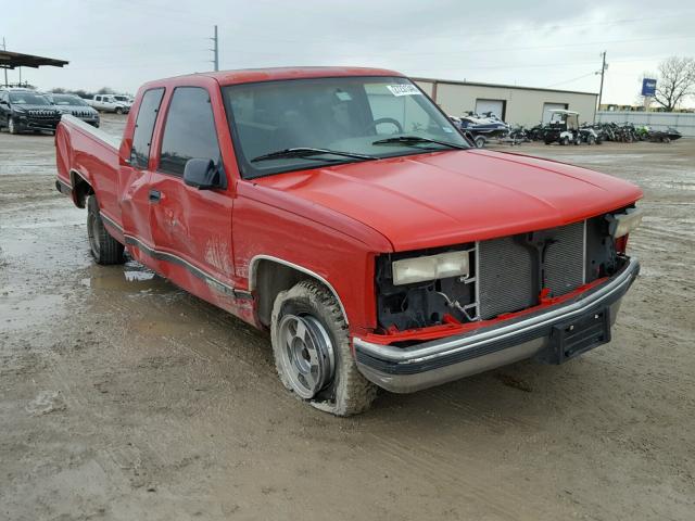 2GTEC19W1T1542615 - 1996 GMC SIERRA C15 RED photo 1