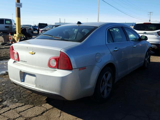 1G1ZC5E07CF187168 - 2012 CHEVROLET MALIBU 1LT 银色 照片 4
