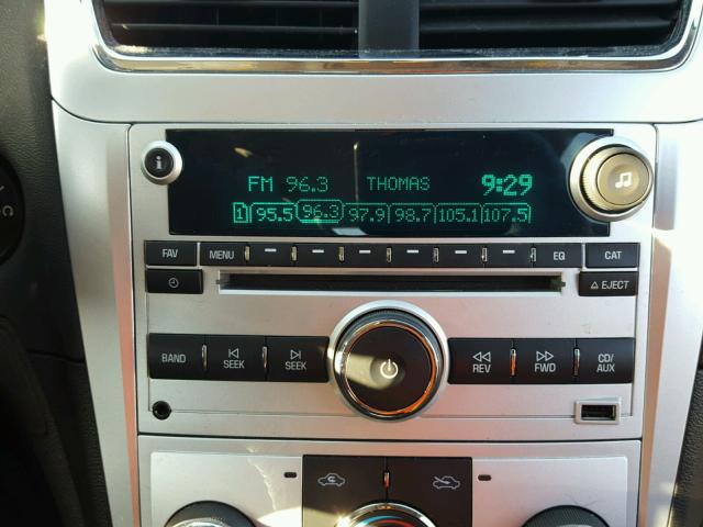 1G1ZC5E07CF187168 - 2012 CHEVROLET MALIBU 1LT 银色 照片 9