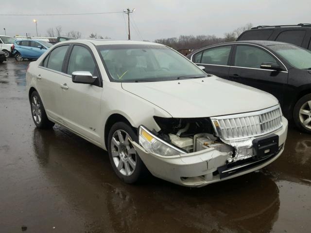 3LNHM28T27R649287 - 2007 LINCOLN MKZ WHITE photo 1