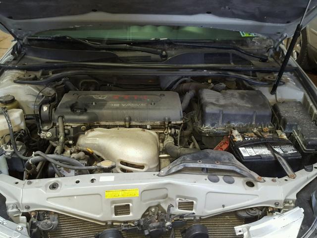 4T1CE38P35U520528 - 2005 TOYOTA CAMRY SOLA SILVER photo 7