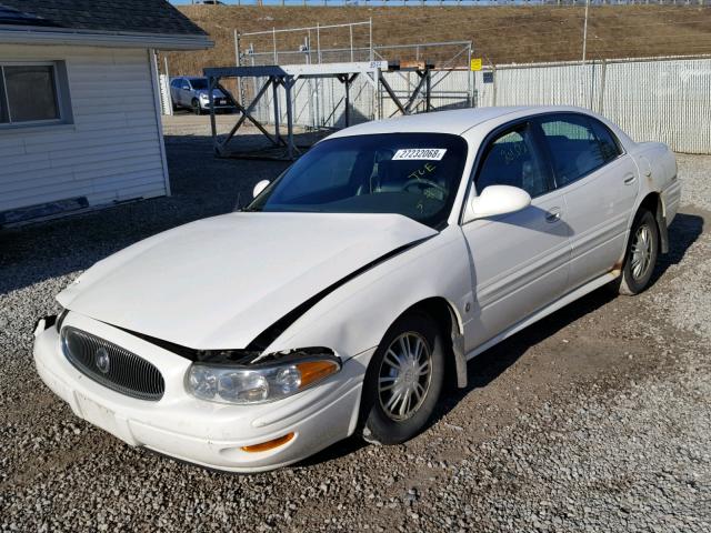 1G4HP54K324130191 - 2002 BUICK LESABRE CU WHITE photo 2