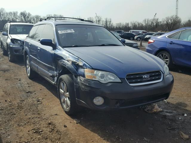 4S4BP62C477324337 - 2007 SUBARU LEGACY OUT BLUE photo 1