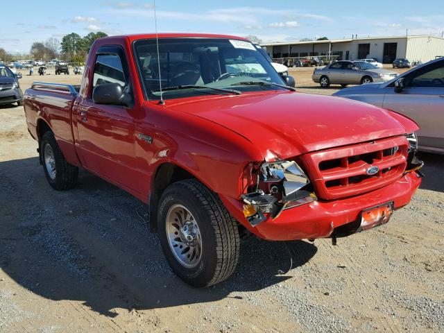 1FTYR10V8XPA51628 - 1999 FORD RANGER RED photo 1