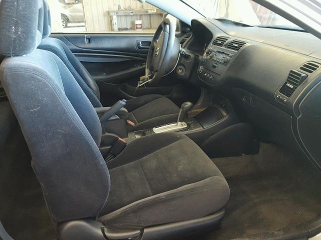 1HGEM229X4L023017 - 2004 HONDA CIVIC EX Gümüş foto 5