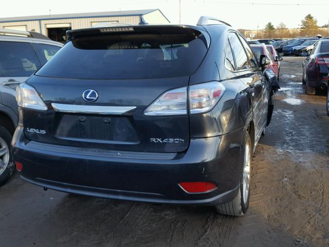 JTJBC1BA4A2007760 - 2010 LEXUS RX 450 GRAY photo 4