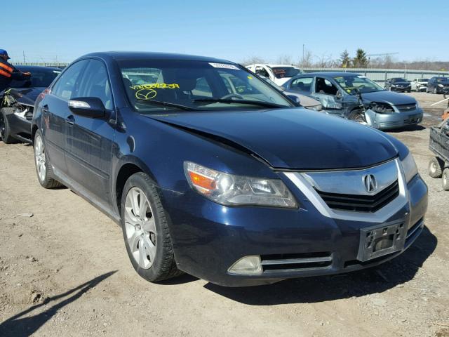 JH4KB26559C002239 - 2009 ACURA RL BLUE photo 1