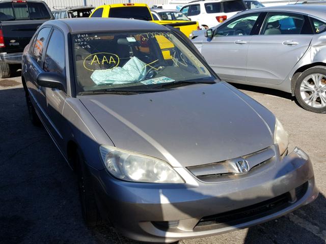 2HGES16515H515540 - 2005 HONDA CIVIC LX GOLD photo 1