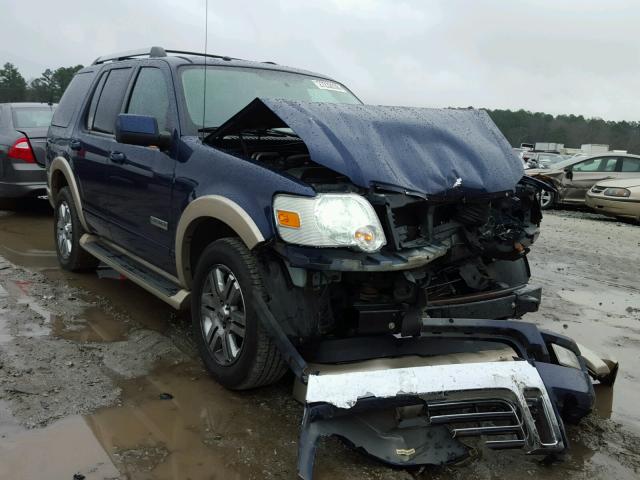 1FMEU64E37UA89564 - 2007 FORD EXPLORER E BLUE photo 1