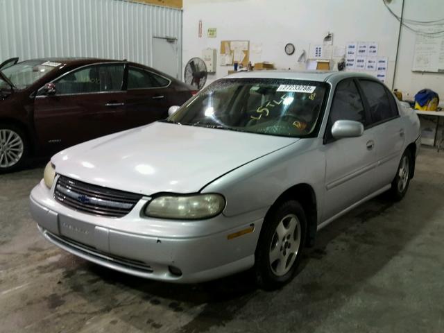 1G1NE52J82M593864 - 2002 CHEVROLET MALIBU LS SILVER photo 2