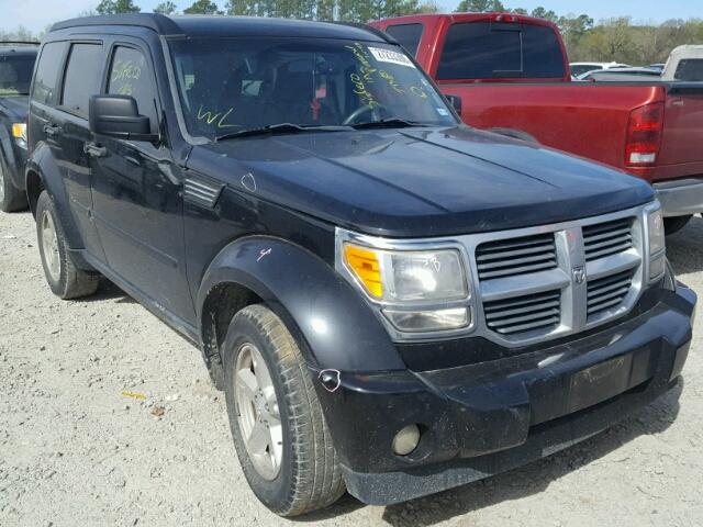 1D8GT58K97W591835 - 2007 DODGE NITRO SLT BLACK photo 1