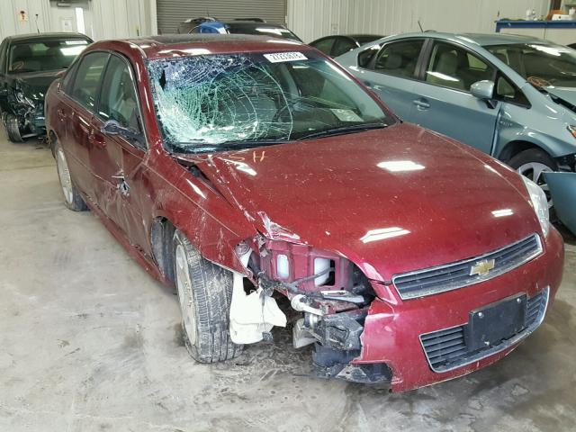 2G1WV58K881251694 - 2008 CHEVROLET IMPALA 50T RED photo 1