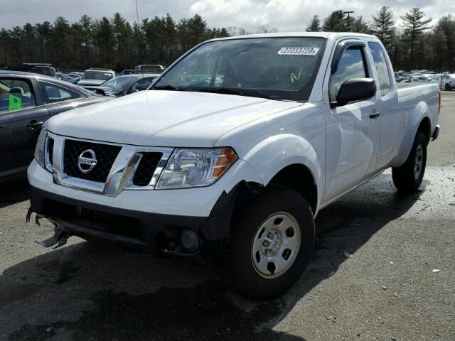 1N6BD0CT9AC440749 - 2010 NISSAN FRONTIER K WHITE photo 2