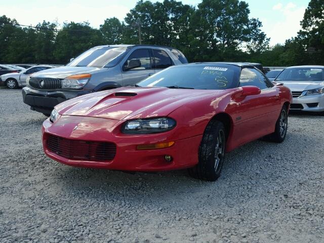 2G1FP22G512124432 - 2001 CHEVROLET CAMARO Z28 RED photo 2