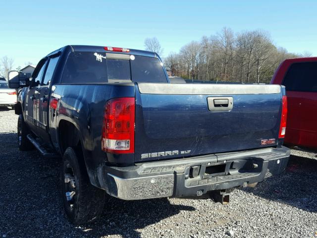 1GTHK23628F142688 - 2008 GMC SIERRA K25 BLUE photo 3