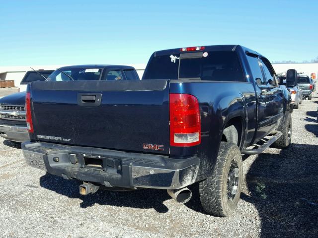 1GTHK23628F142688 - 2008 GMC SIERRA K25 BLUE photo 4