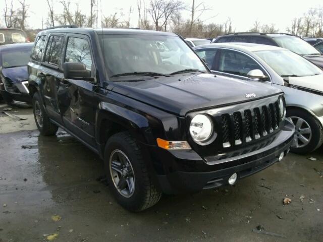 1C4NJRBB6ED651509 - 2014 JEEP PATRIOT SP BLACK photo 1