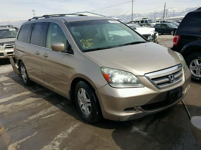 5FNRL384X6B428417 - 2006 HONDA ODYSSEY EX GOLD photo 1