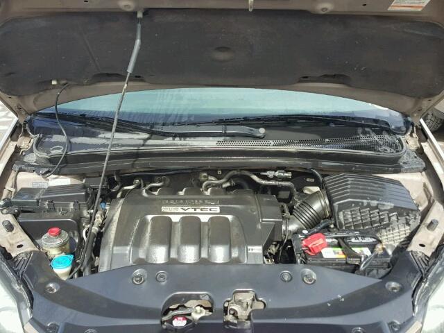 5FNRL384X6B428417 - 2006 HONDA ODYSSEY EX GOLD photo 7
