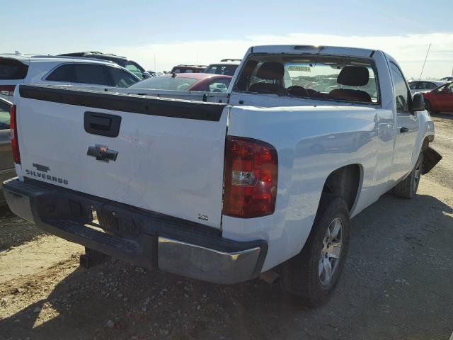 1GCPCPEA4AZ253710 - 2010 CHEVROLET SILVERADO WHITE photo 4