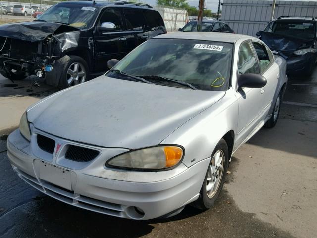 1G2NF52E44M605829 - 2004 PONTIAC GRAND AM S SILVER photo 2