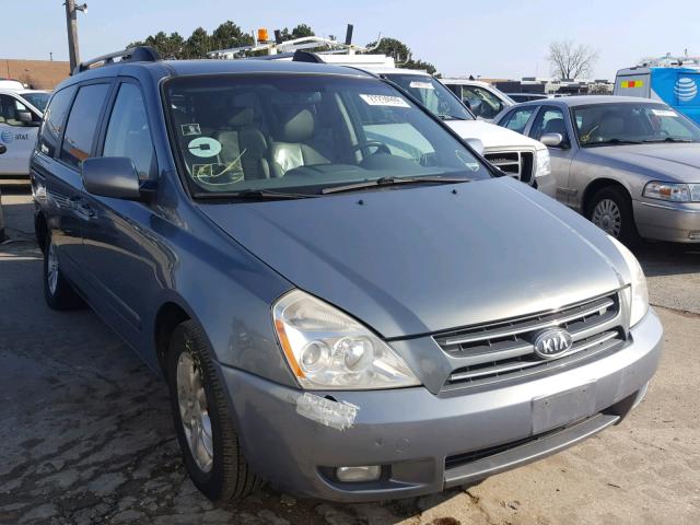 KNDMB233186207955 - 2008 KIA SEDONA EX GRAY photo 1