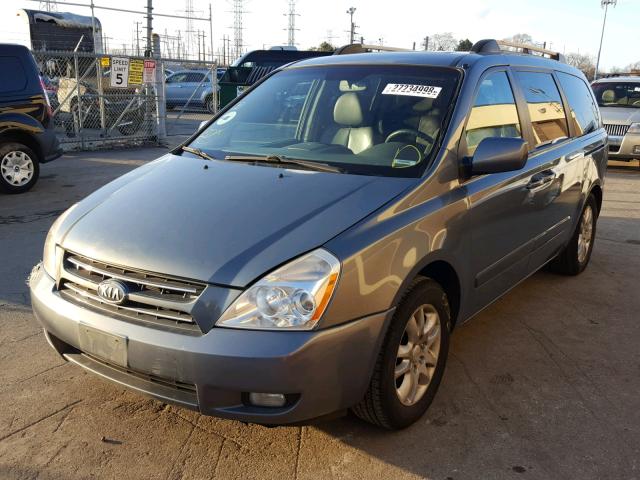 KNDMB233186207955 - 2008 KIA SEDONA EX GRAY photo 2