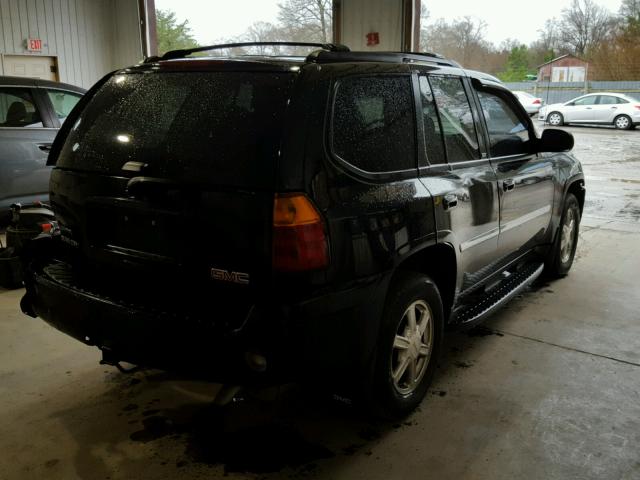 1GKDT13S272170973 - 2007 GMC ENVOY BLACK photo 4