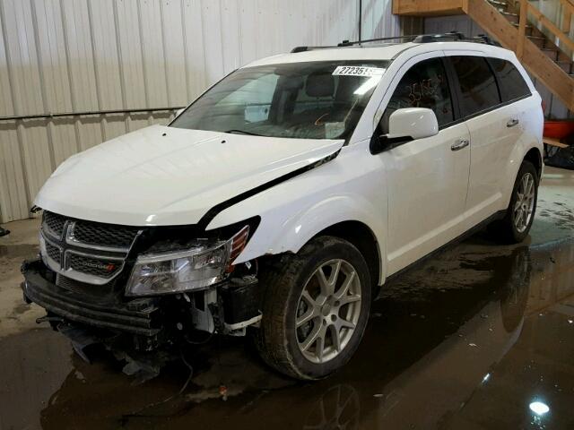 3C4PDDFG3FT535950 - 2015 DODGE JOURNEY R/ WHITE photo 2