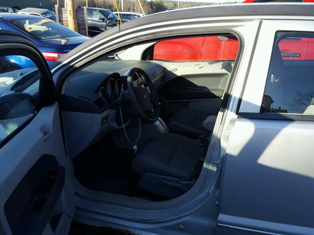 1B3HB48B67D412292 - 2007 DODGE CALIBER SX SILVER photo 5