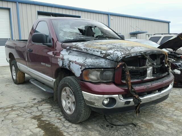 1D7HU16Z23J541624 - 2003 DODGE RAM 1500 S MAROON photo 1