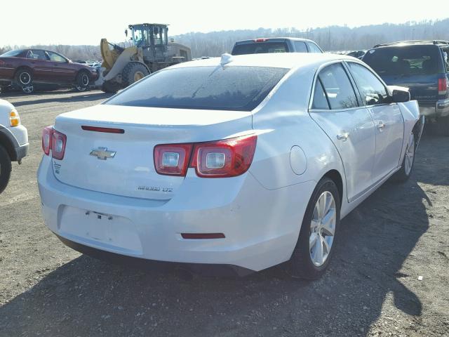 1G11F5SL4FF164681 - 2015 CHEVROLET MALIBU LTZ WHITE photo 4