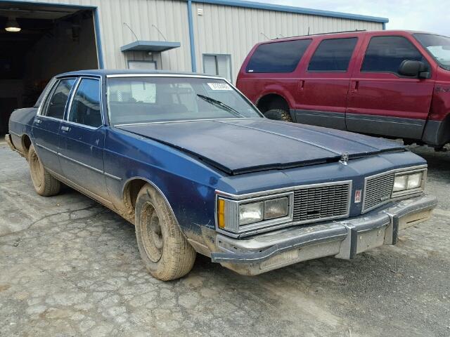 1G3AN69Y9CM313742 - 1982 OLDSMOBILE DELTA 88 R BLUE photo 1