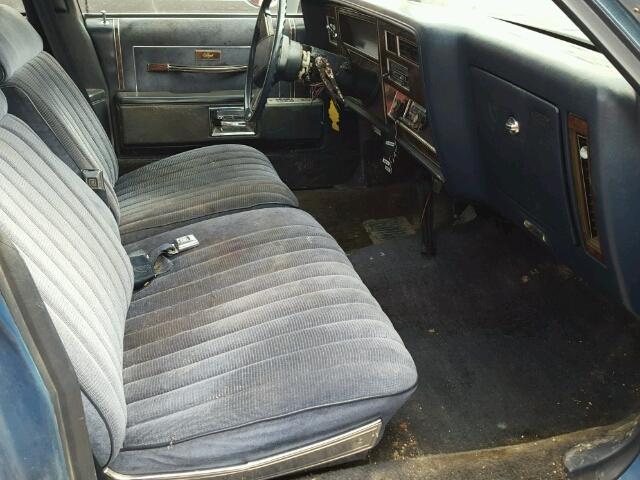 1G3AN69Y9CM313742 - 1982 OLDSMOBILE DELTA 88 R BLUE photo 5